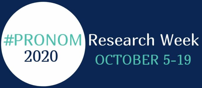 PRONOM research week logo